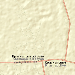Krasnapollye Street Map