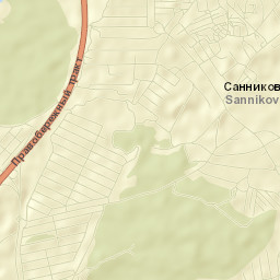 Sannikovo Street Map