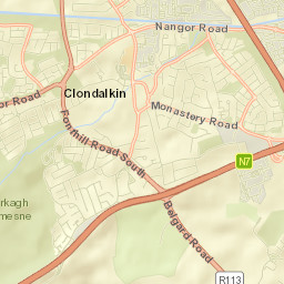 Clondalkin Street Map