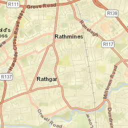 Rathmines Street Map