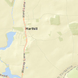 Harthill Street Map