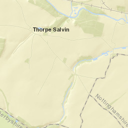 Harthill Road, Worksop, South Yorkshire Street Map