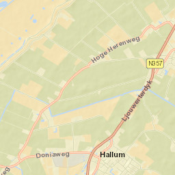 Hallum Street Map
