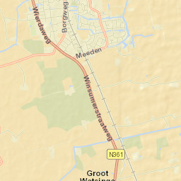 Winsum Street Map