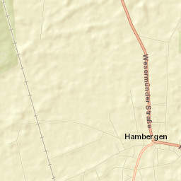 Hambergen Street Map