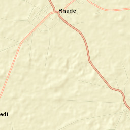 Rhade Street Map