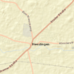 Heeslingen Street Map
