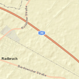 Radbruch Street Map