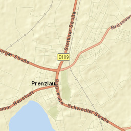 Prenzlau Street Map