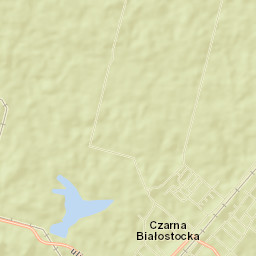 Czarna Białostocka Street Map