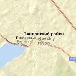 Pavlovsk Street Map