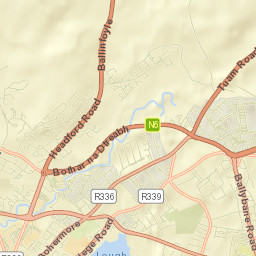 Galway City Street Map