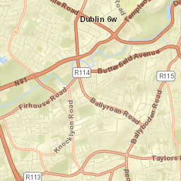 Templeogue Street Map