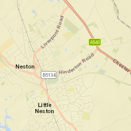 Neston Street Map