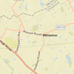 Willaston Street Map