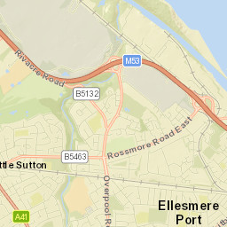 77 Mill Lane, Ellesmere Port, Cheshire West and Chester CH66  Street Map