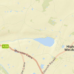 78 Ollershaw Lane, Northwich, Cheshire West and Chester Street Map