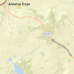Slade Lane, Macclesfield, Cheshire East SK10 Street Map