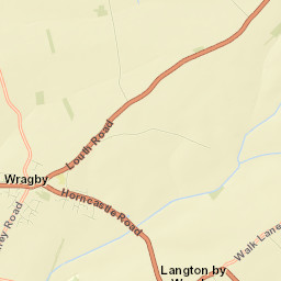 Wragby Street Map