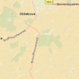 Oldehove Street Map