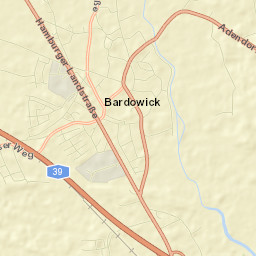 Bardowick Street Map