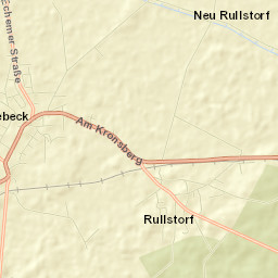 Rullstorf Street Map