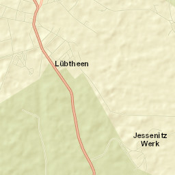 Lübtheen Street Map