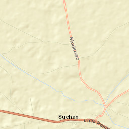 Suchań Street Map