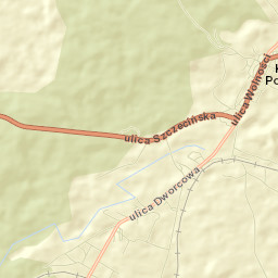 Kalisz Pomorski Street Map