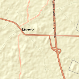 Lisewo Street Map