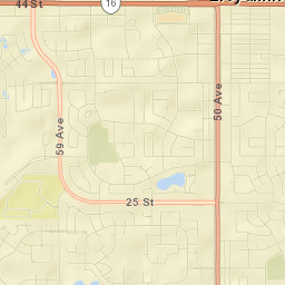 Lloydminster Street Map