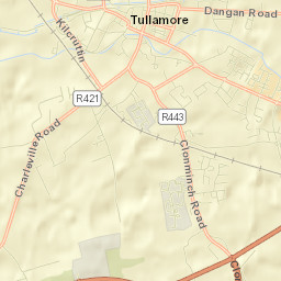 Tullamore Street Map