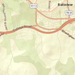 Ballinteer Street Map