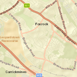 Cabinteely Street Map