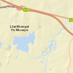 Minffordd Road, Holyhead, Isle of Anglesey Street Map