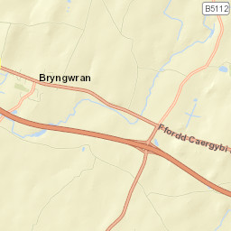 North Wales Expressway, Holyhead, Isle of Anglesey Street Map