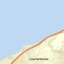 Promenade, Llanfairfechan, Conwy LL33, UK Street Map