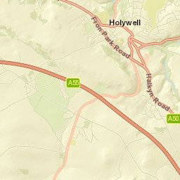 5, Holywell, Flintshire CH8, UK Street Map