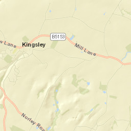 Kingsley Street Map