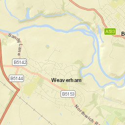 120 Runcorn Road, Barnton, Northwich Street Map