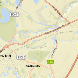 9 Griffiths Road, Lostock Gralam, Northwich, Cheshire West an Street Map