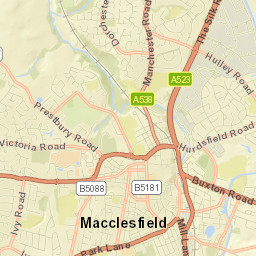 Macclesfield Street Map