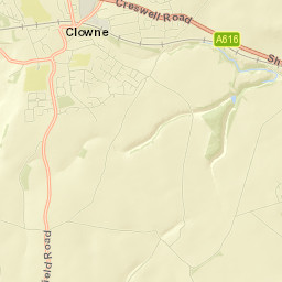Clowne Street Map