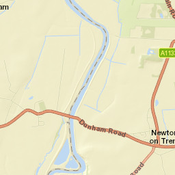 A57, Lincoln, Lincolnshire LN1, UK Street Map