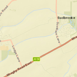 Sudbrooke Street Map