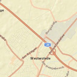 Westerstede Street Map