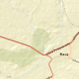 Recz Street Map