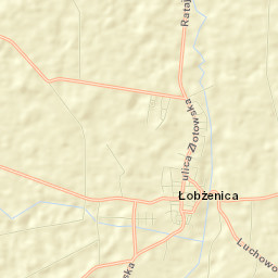 Łobżenica Street Map