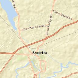 Powiat brodnicki Street Map
