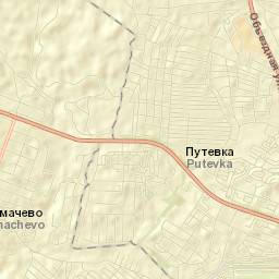 Putëvka Street Map